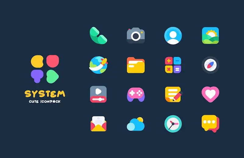 CUTE Iconpack screenshot 1