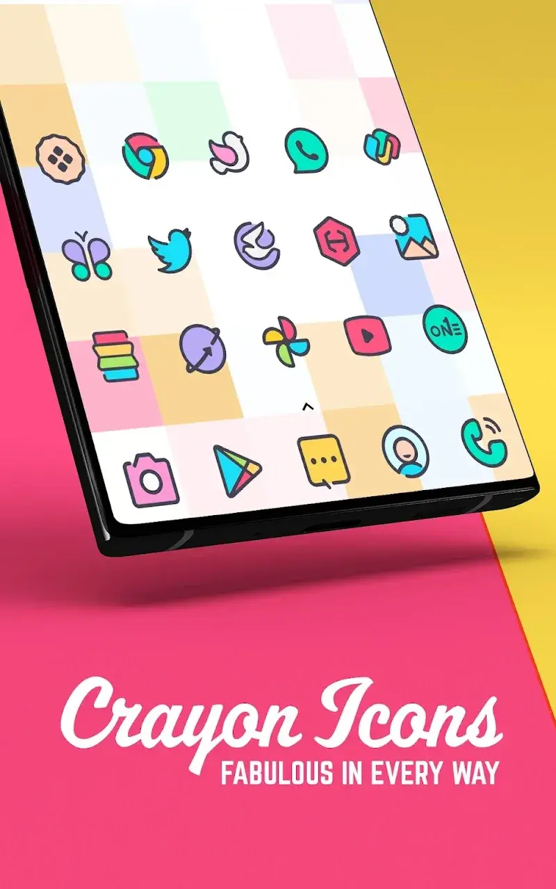 Capture d'écran Crayon Icon Pack 1