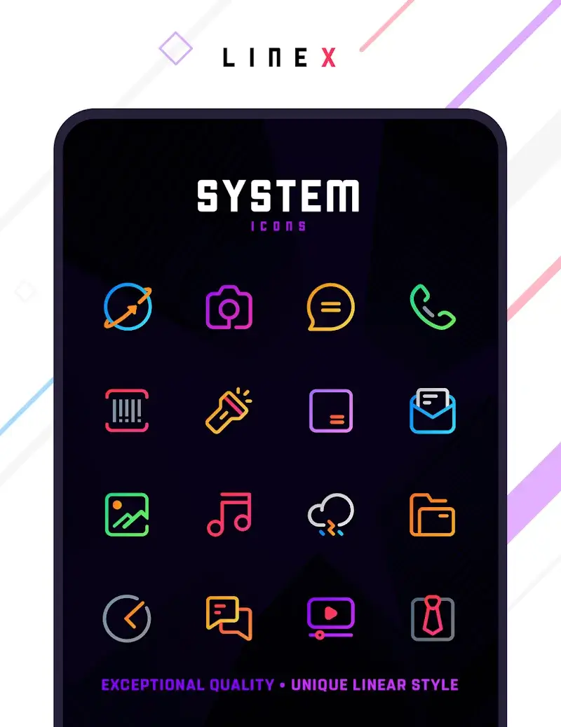 LineX Icon Pack screenshot 2