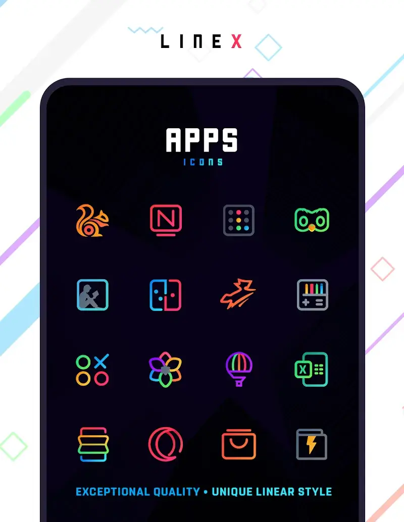 LineX Icon Pack screenshot 5