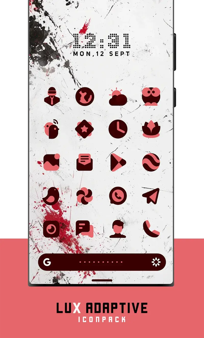 LuX: Adaptive Icon Pack Tangkapan Layar 4