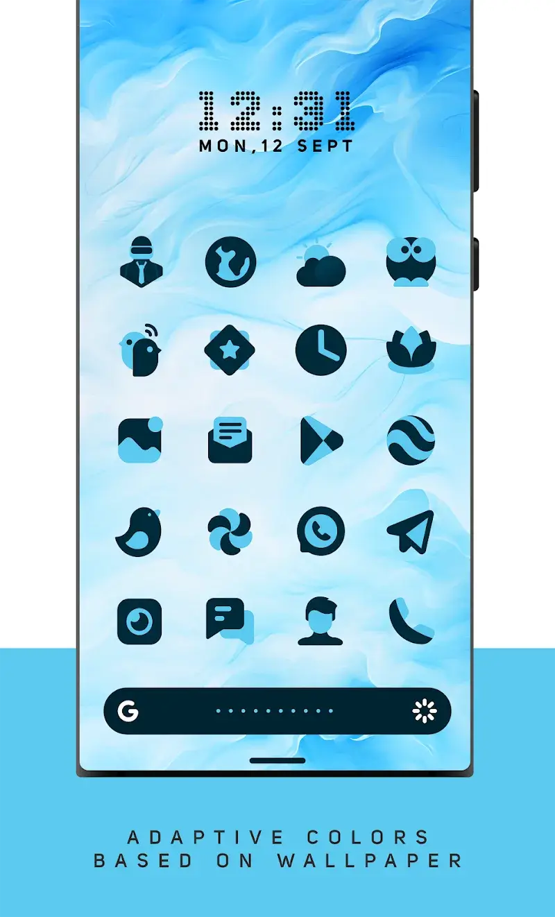 LuX: Adaptive Icon Pack Tangkapan Layar 1