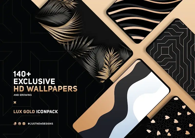 Gold IconPack : LuXGold screenshot 2