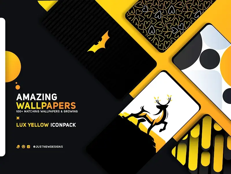 Yellow IconPack: LuXYellow screenshot 6