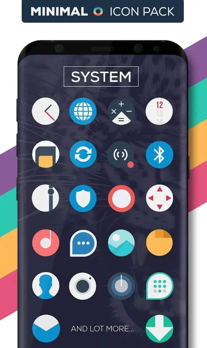 Minimal O – Icon Pack captura 2