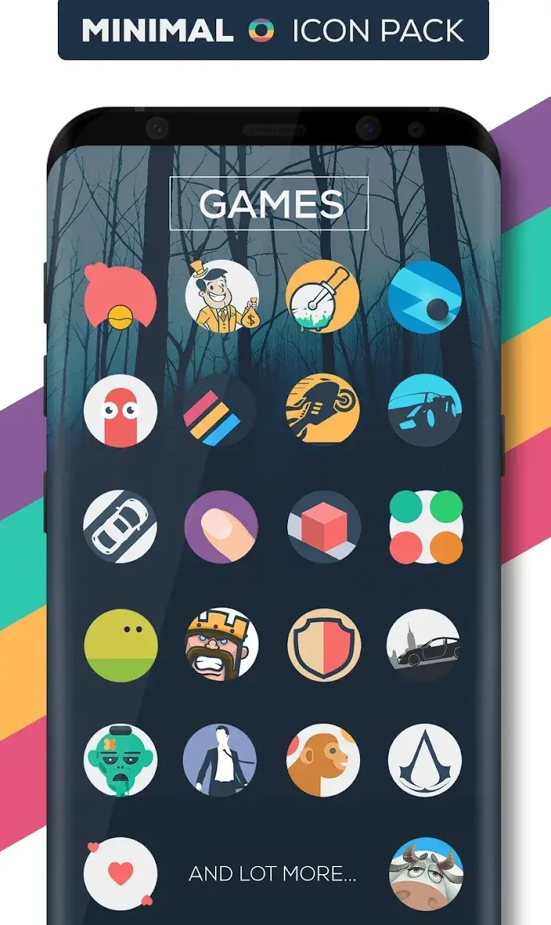 Minimal O – Icon Pack captura 6