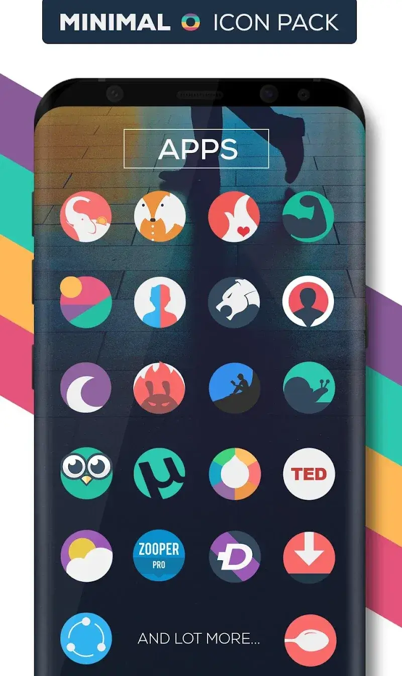 Minimal O – Icon Pack captura 5
