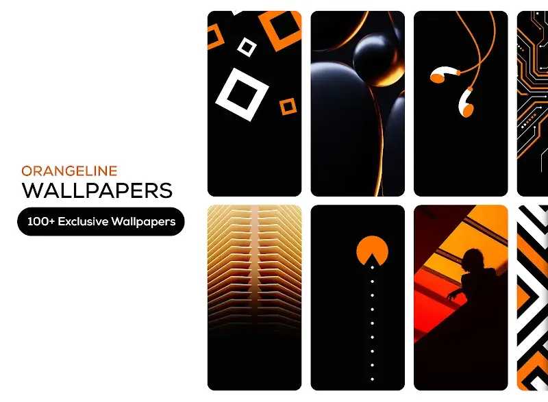 OrangeLine IconPack : LineX capture d'écran 2