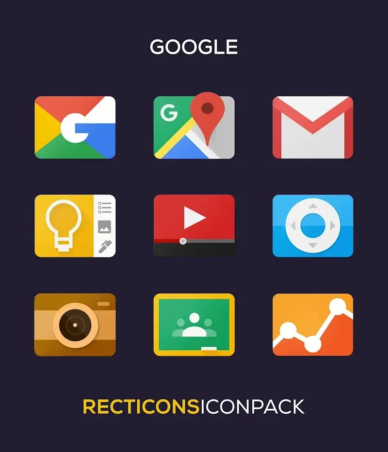 Recticons – Icon Pack captura 3