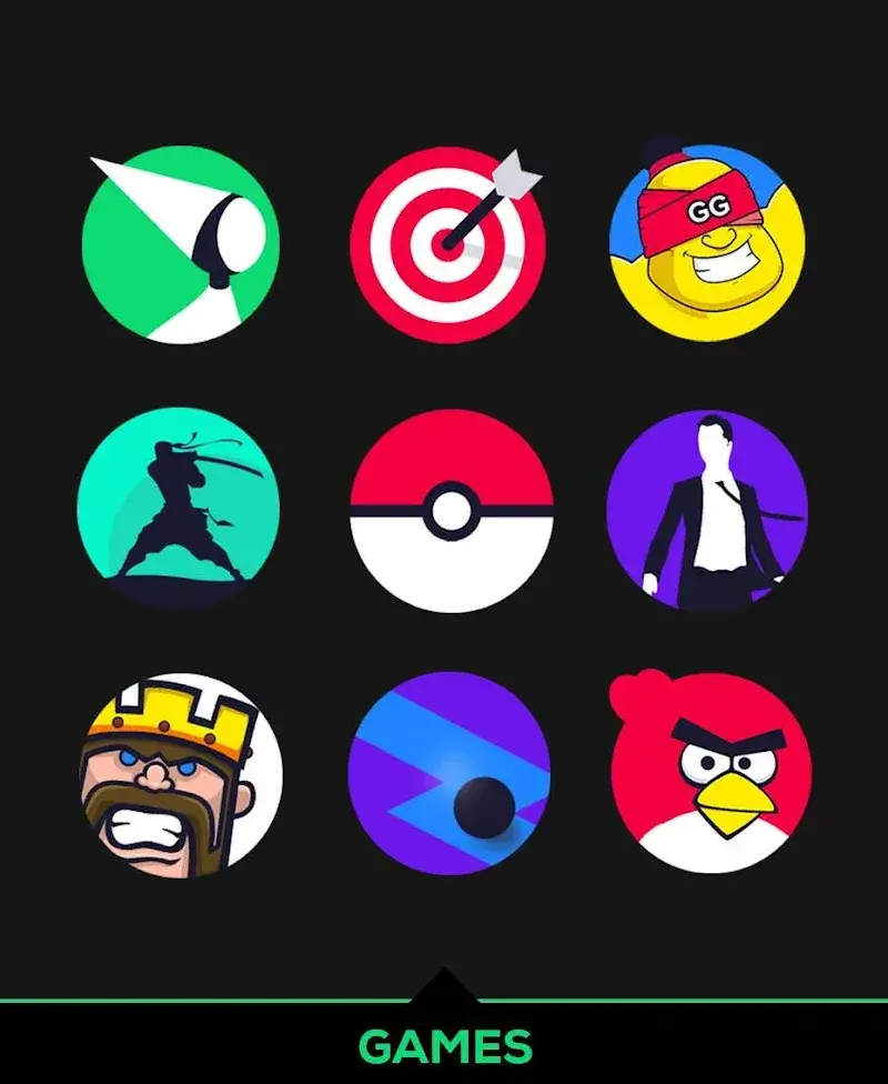Captura de pantalla de Simplicon Icon Pack 4