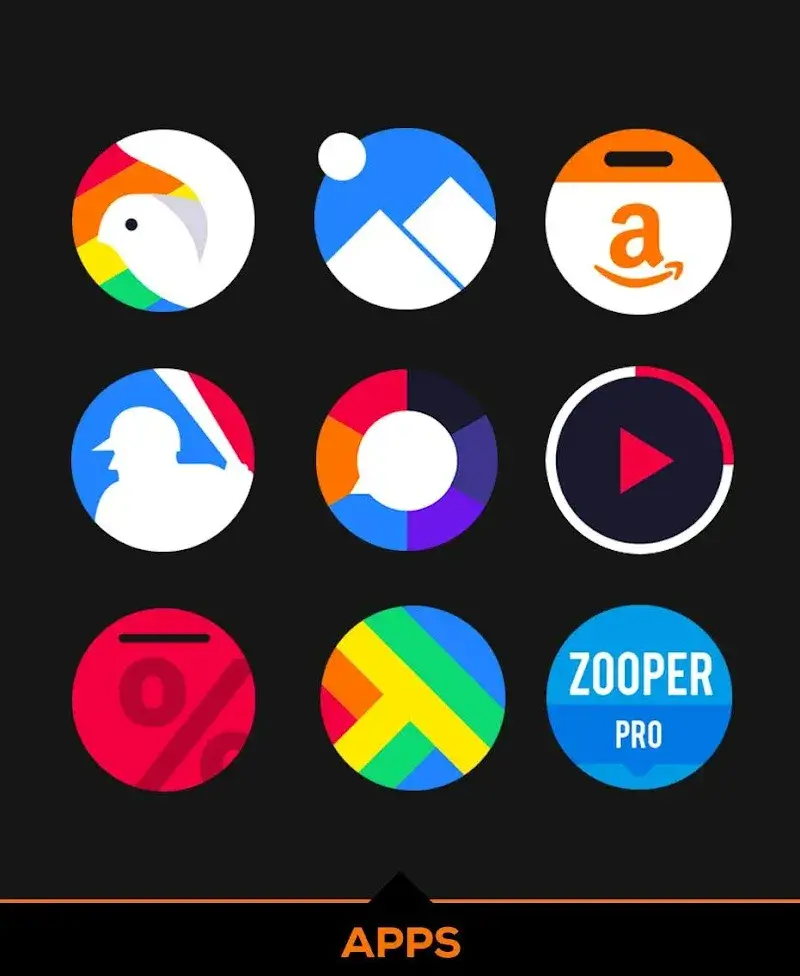 Captura de pantalla de Simplicon Icon Pack 5