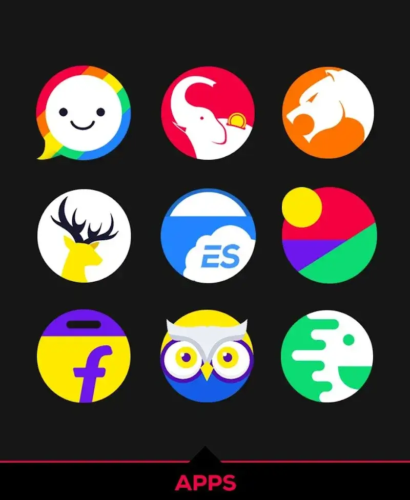 Captura de pantalla de Simplicon Icon Pack 6