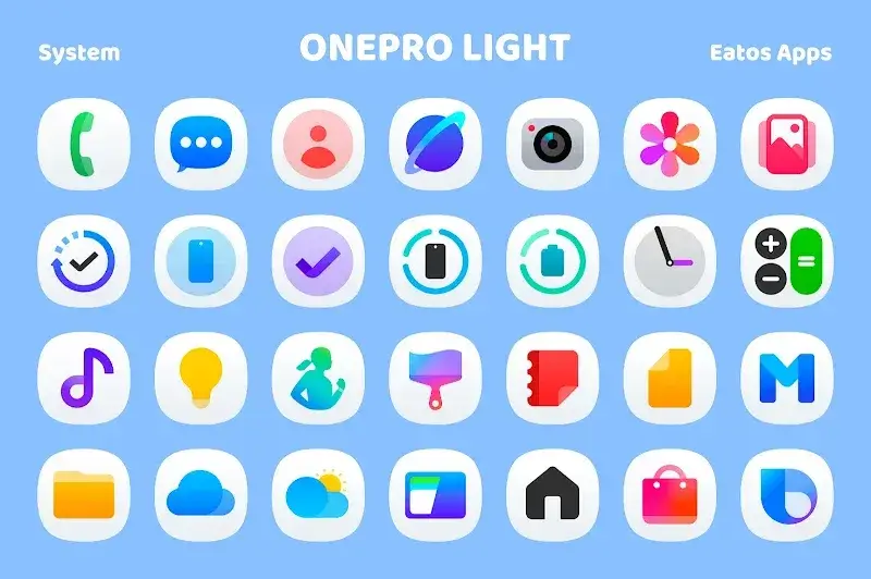 Aperçu OneLight 8 - Icon Pack 2