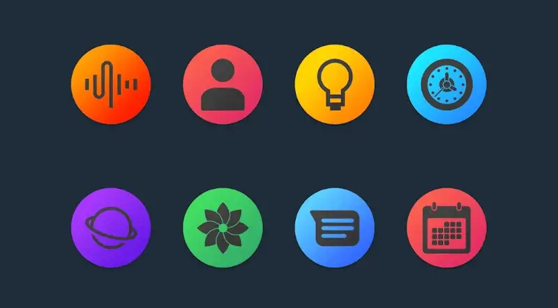 CircleDient Icon Pack Gradient screenshot 3