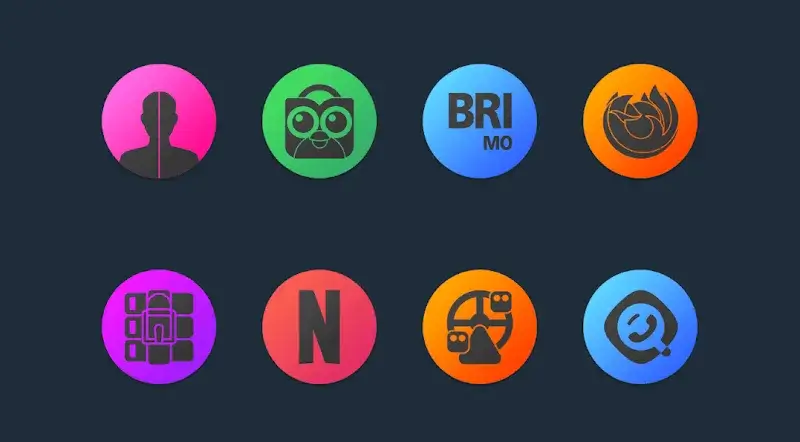 CircleDient Icon Pack Gradient screenshot 4