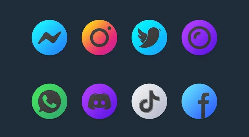 CircleDient Icon Pack Gradient screenshot 2