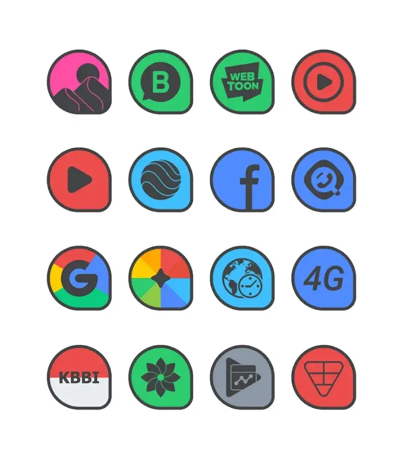 Drop Dark - Icon Pack screenshot 5