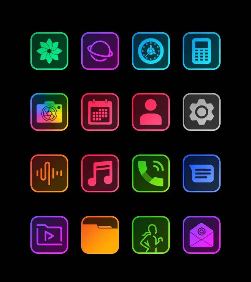 Square Clear - Icon Pack screenshot 6