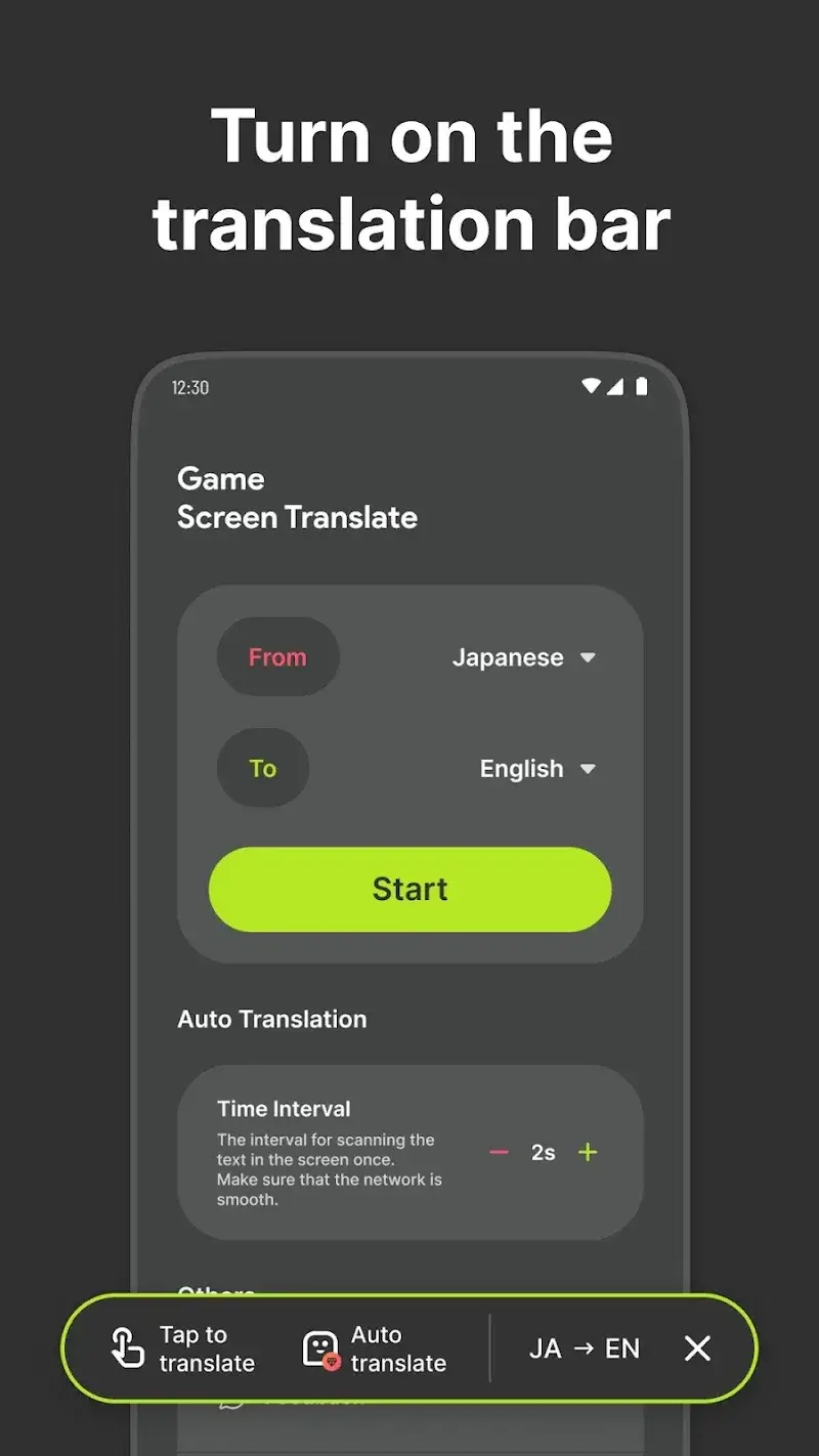Captura de tela 1 do Game Translate Master