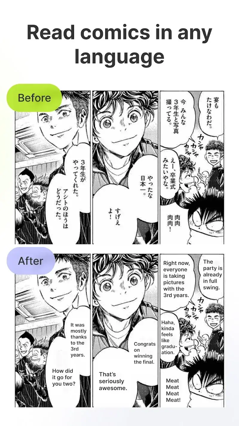 Captura de tela 4 do Comic Translate Master