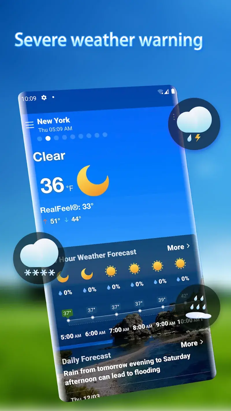 Local Weather Alerts – Widget screenshot 6