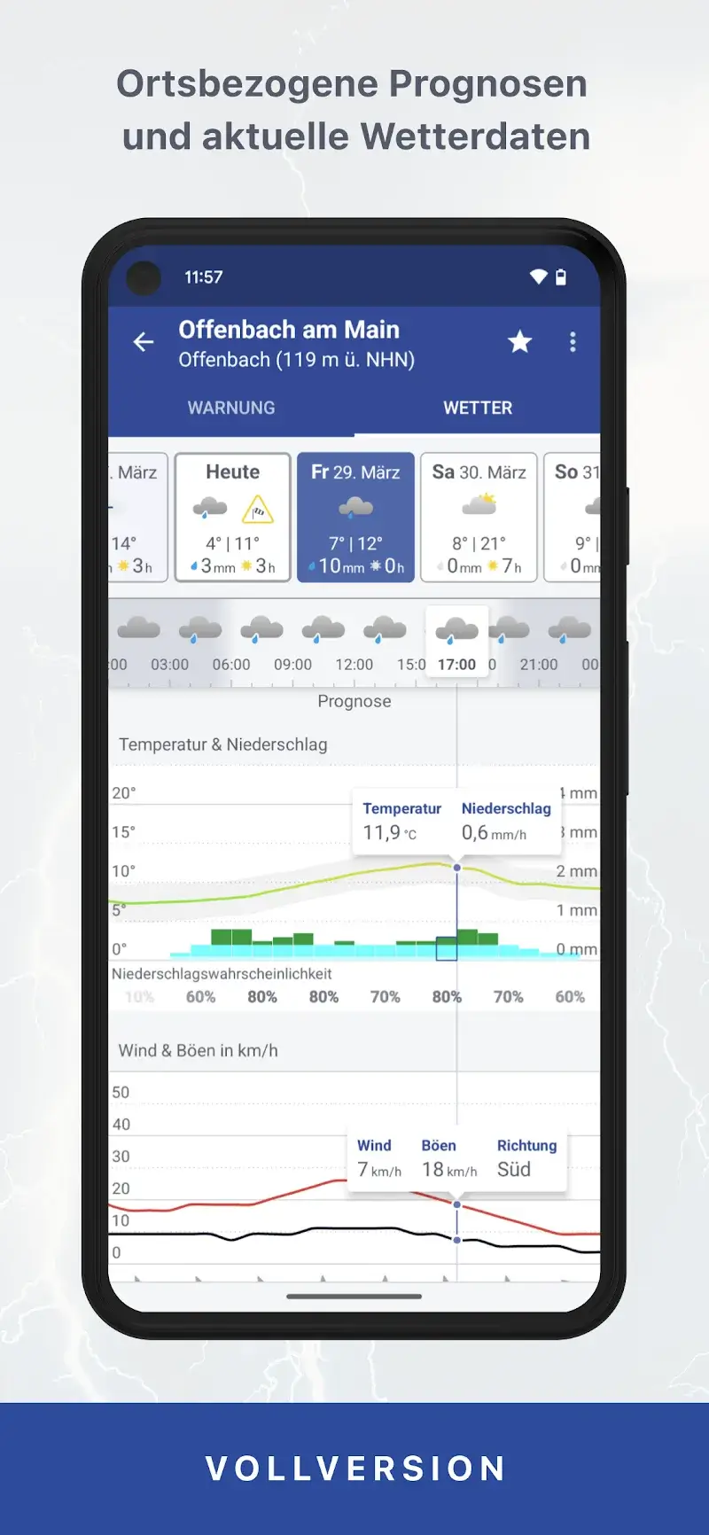 WarnWetter screenshot 5