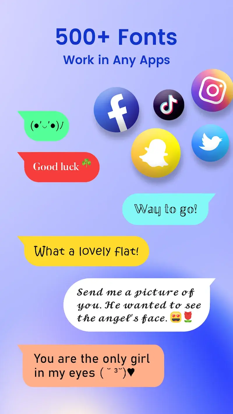 Stylish Text: Cute Fonts Style screenshot 2