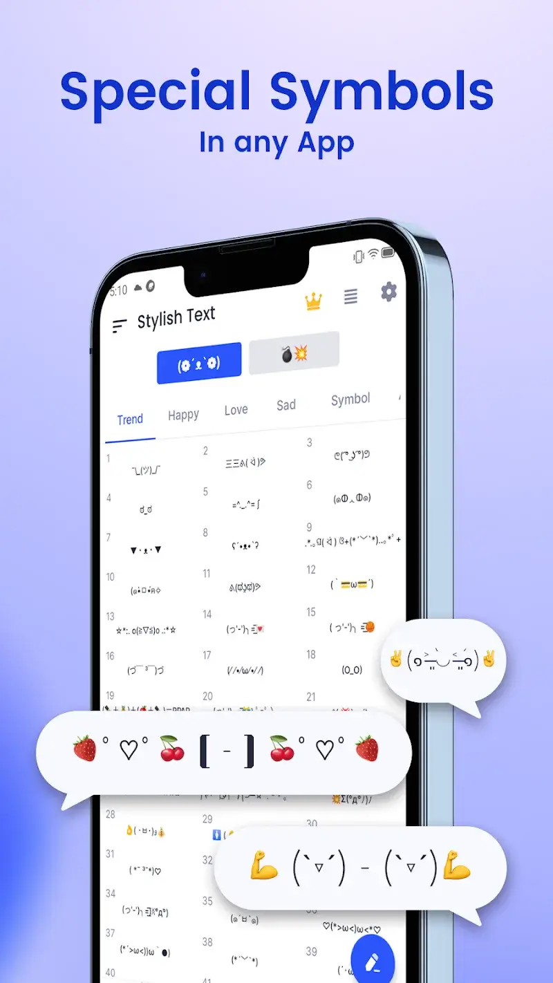 Stylish Text: Cute Fonts Style screenshot 4