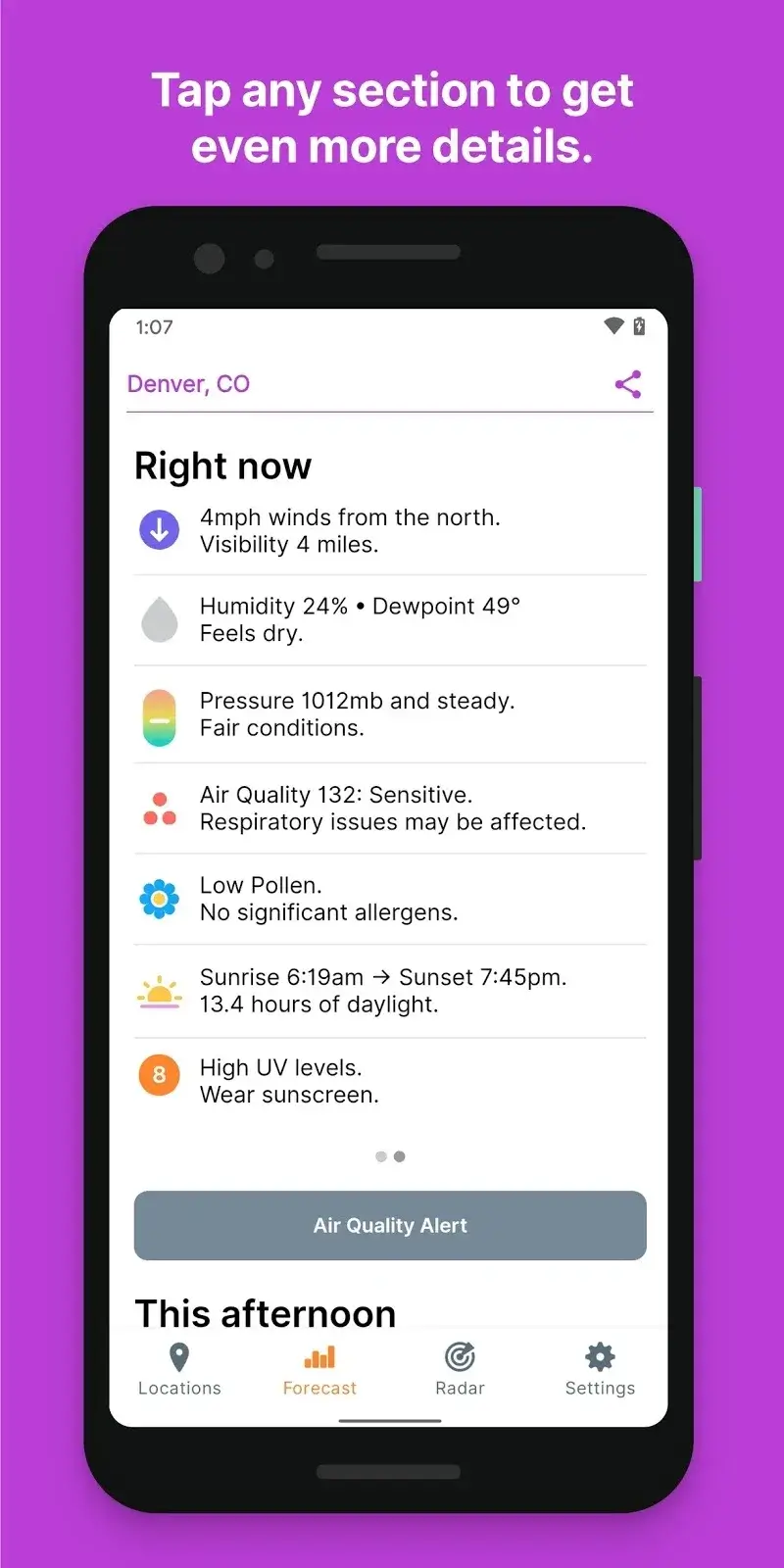 Hello Weather v3.10.10 APK captura de tela 4