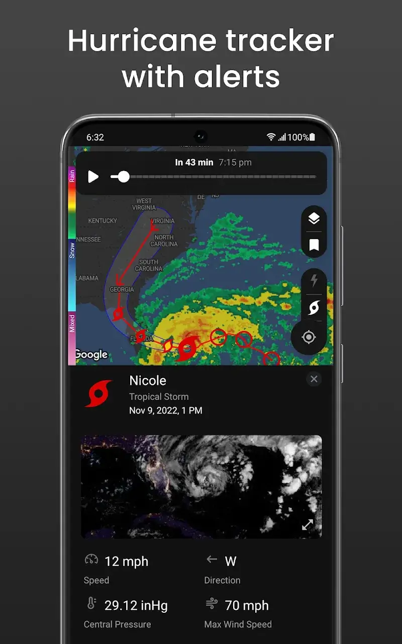 Clime: NOAA Weather Radar Live - Screenshot 2