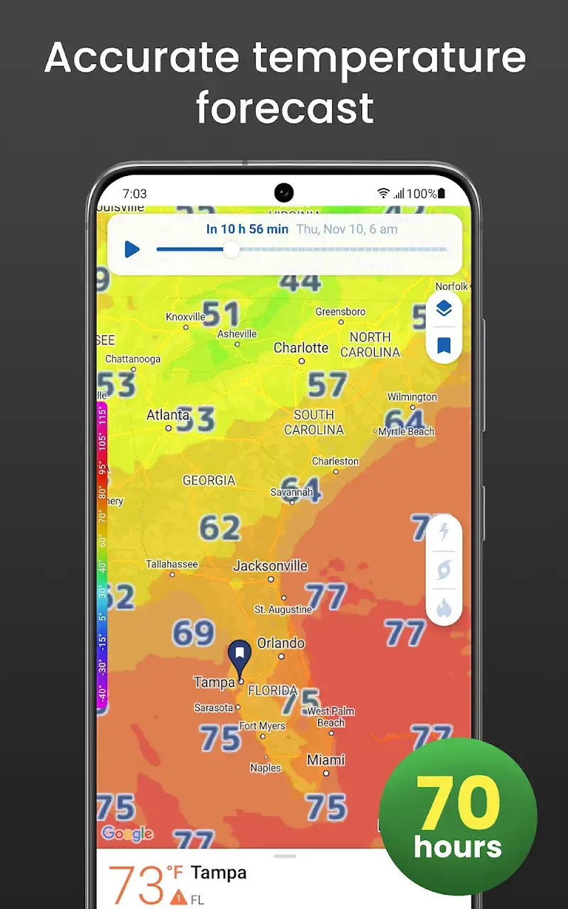 Clime: NOAA Weather Radar Live - Screenshot 5