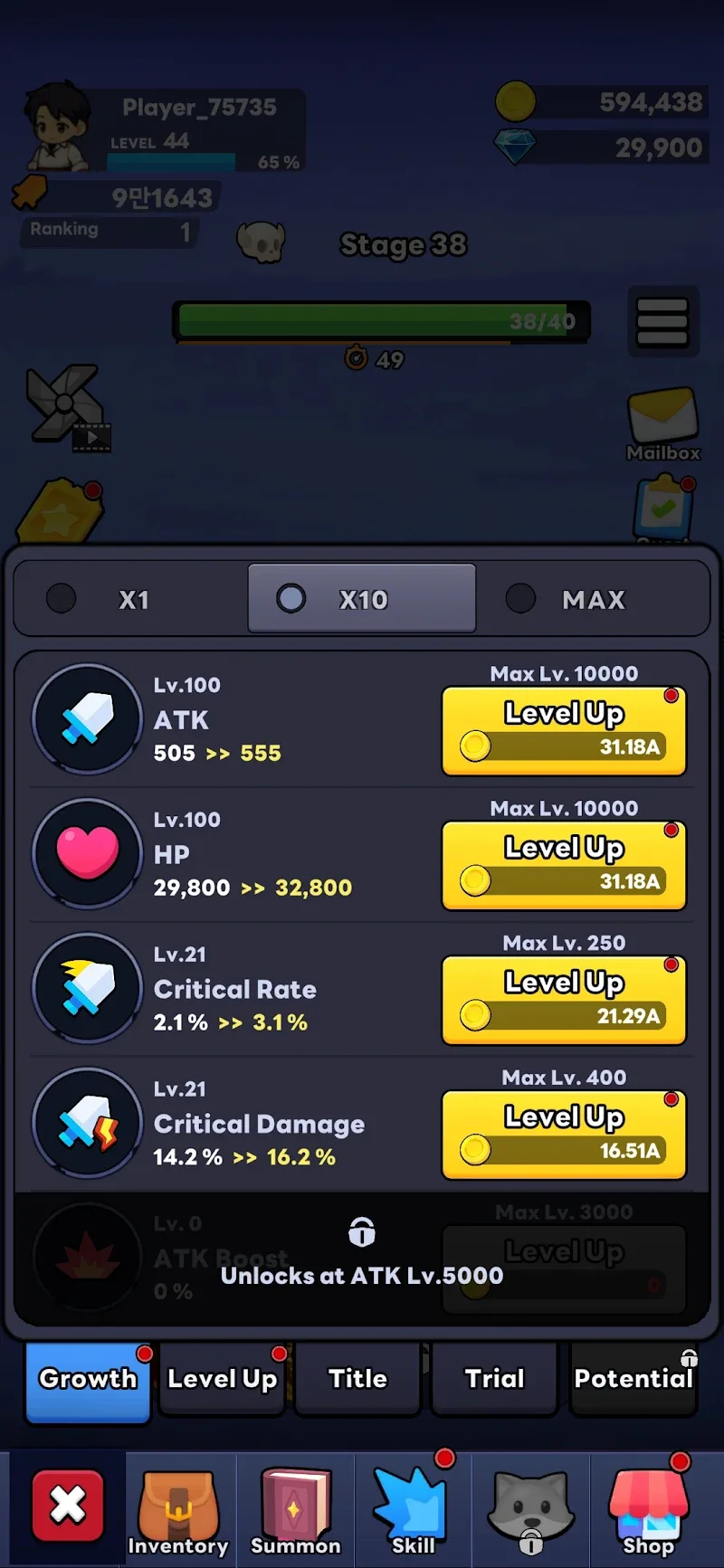 Pratinjau gameplay Webtoon Hero 2