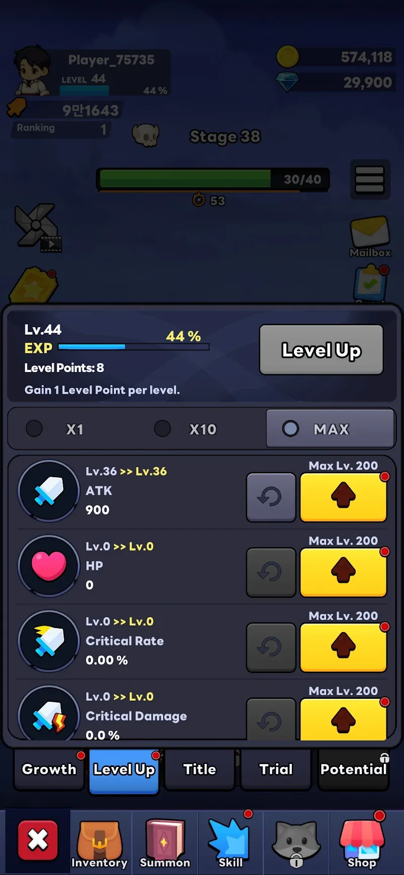 Pratinjau gameplay Webtoon Hero 3