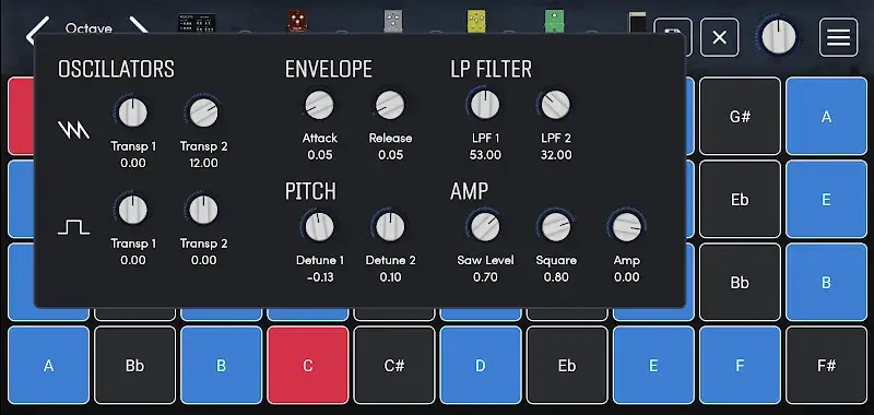 MuseLead Synthesizer - Screenshot 2