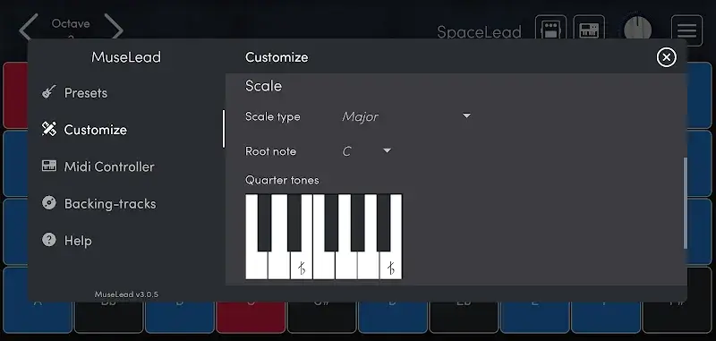 MuseLead Synthesizer - Screenshot 3