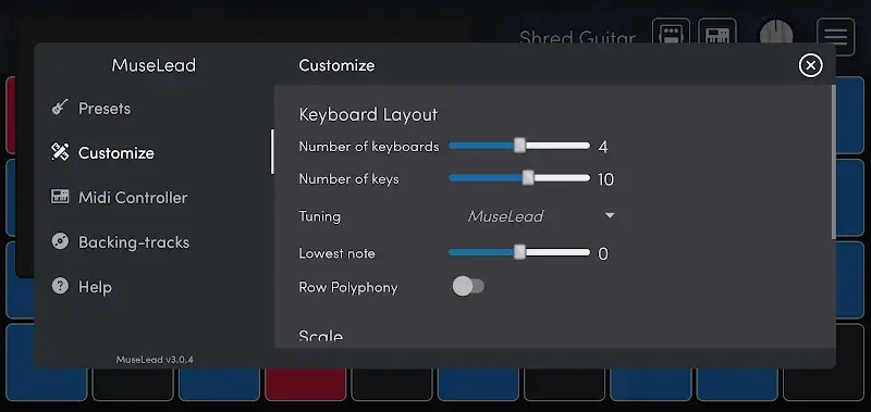 MuseLead Synthesizer - Screenshot 4