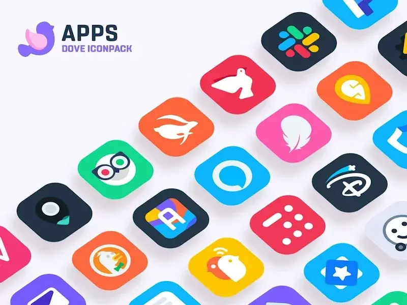 Dove Icon Pack captura 5