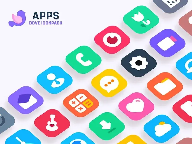 Dove Icon Pack captura 1
