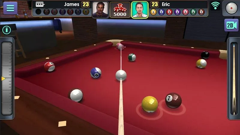 3D Pool Ball captura de pantalla 3