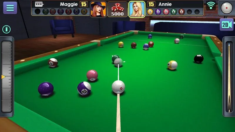 3D Pool Ball captura de pantalla 2