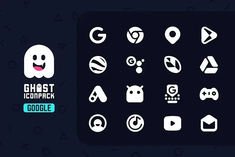Ghost IconPack screenshot 3