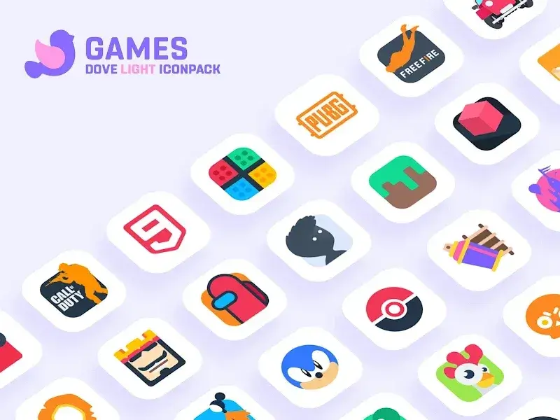Dove Light: Icon Pack Screenshot 6