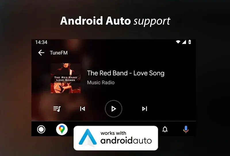 TuneFm captura de pantalla 1
