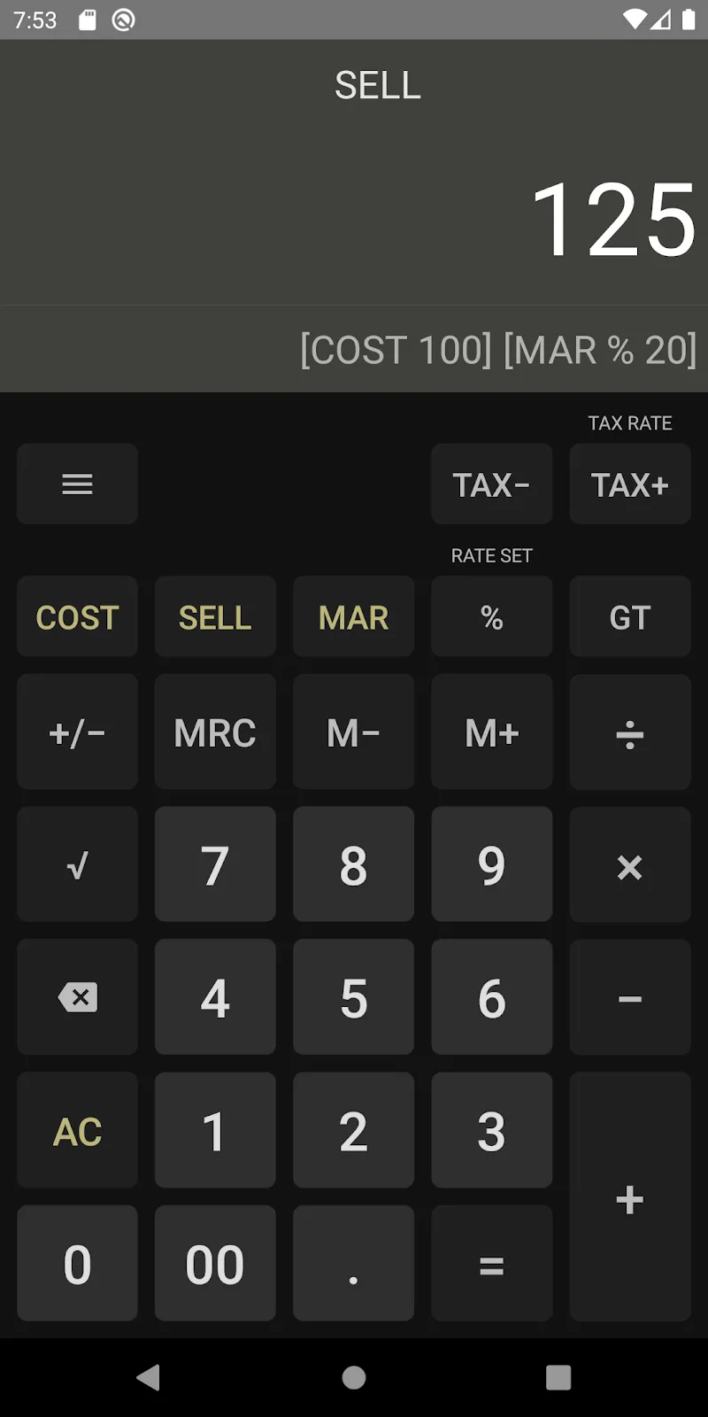 Capture d'écran 2 de Calculator: SimpleCalc+
