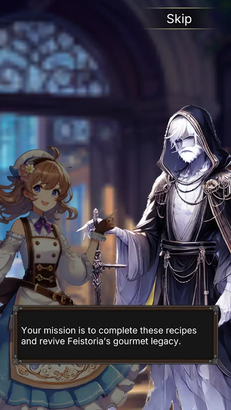 Captura de tela 4 de Wallside Restaurant: Idle RPG