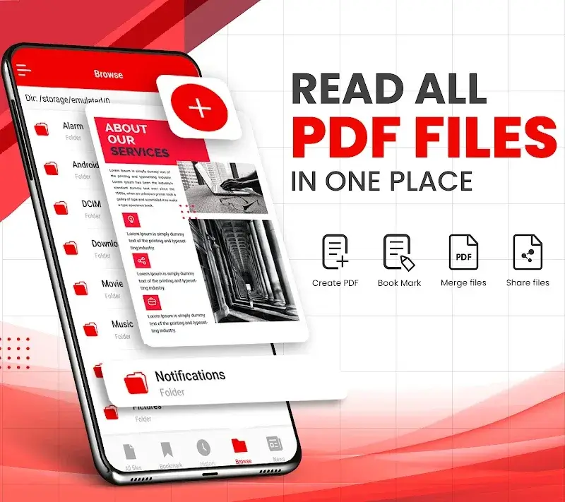 Tangkapan layar PDF Reader & Viewer Ebook 1