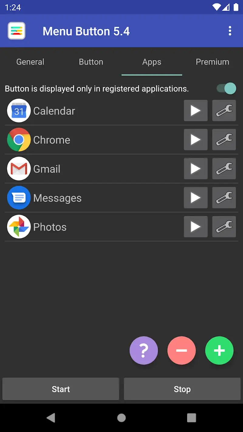 Captura de Pantalla de Menu Button 4