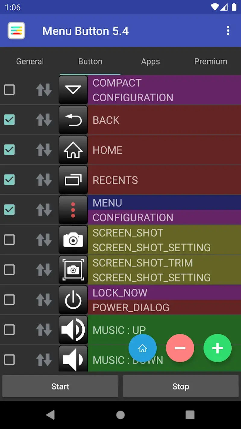 Captura de Pantalla de Menu Button 3
