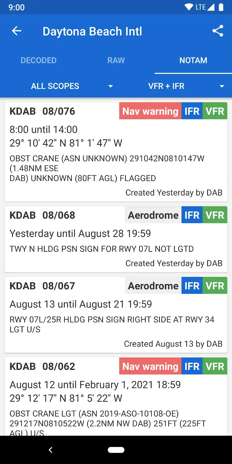 Avia Weather screenshot 4