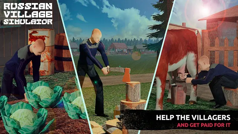 Russian Village Simulator 3D screenshot 3